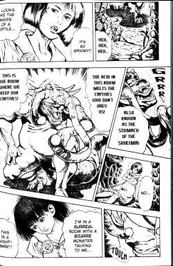 Page 111 of La Blue Girl Vol.1