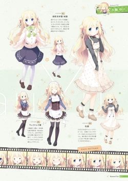Page 12 of Koi Kakeru Shinai Kanojo Visual Fanbook