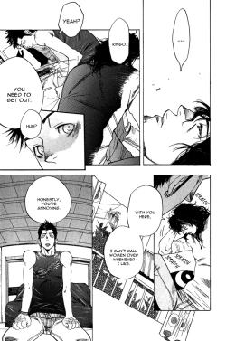 Page 143 of Giocatore, Houkaku Keikaku. - To capture a giocatore.