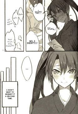 Page 10 of Omutsu no Shoukakuchan Muramura shichau Hon. | Zuikaku Gets Turned on by Shoukaku in Diapers.
