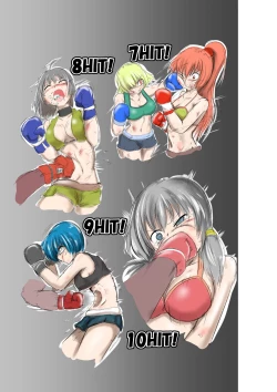 Page 4 of rough sketch of blow ryona