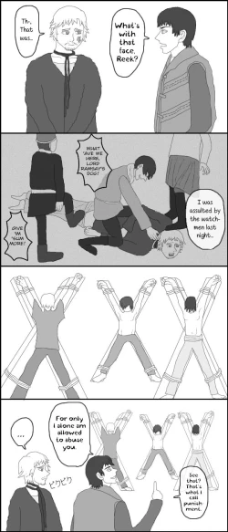 Page 2 of GoT Thramsay Manga