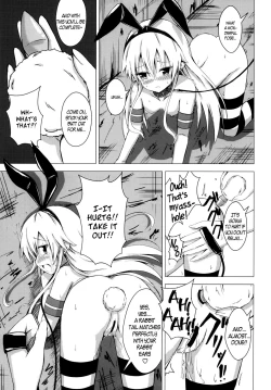Page 14 of Kuubo Wochan no Shimakaze Yuri Dorei Choukyou 1 | Standard Carrier Wo-Class Shimakaze's Yuri Slave Training 1
