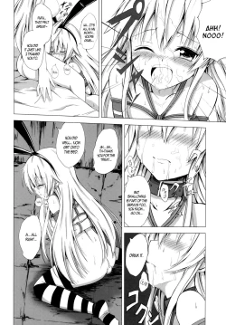 Page 13 of Kuubo Wochan no Shimakaze Yuri Dorei Choukyou| Standard Carrier Wo-Class Shimakaze's Yuri Slave Training